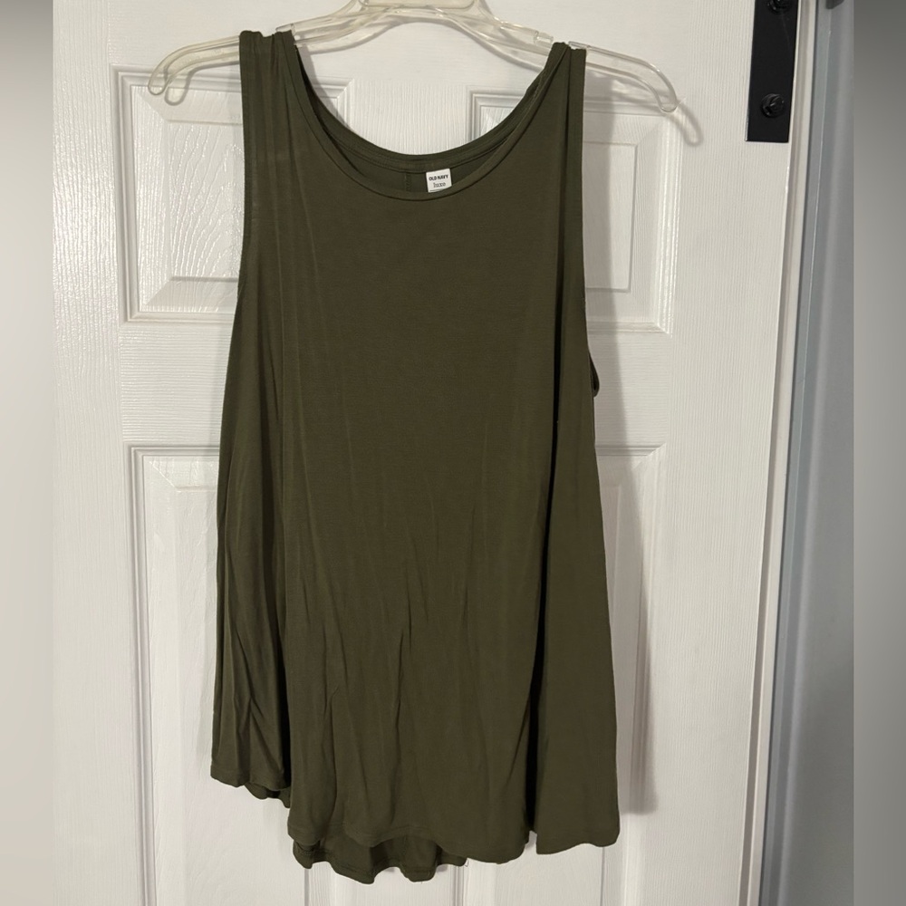 Old Navy Dark Green Tank Top